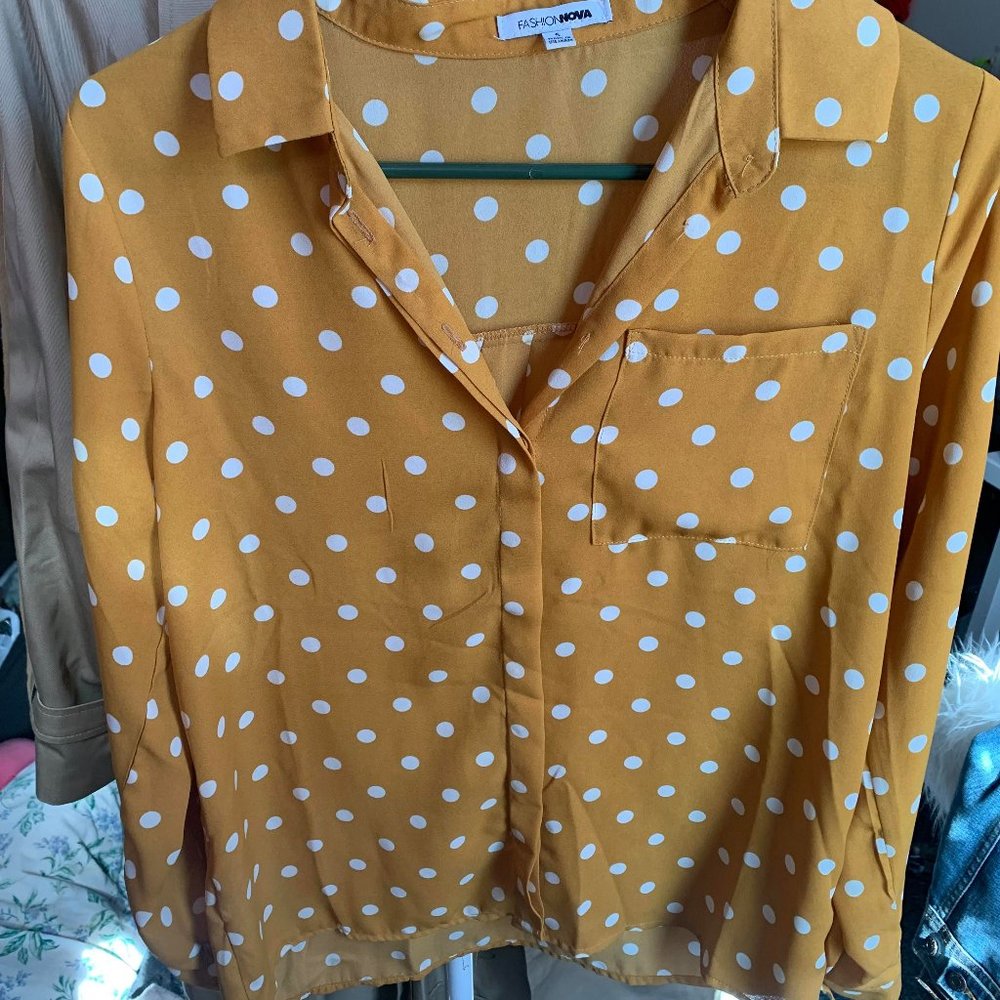 Polka Dot Top